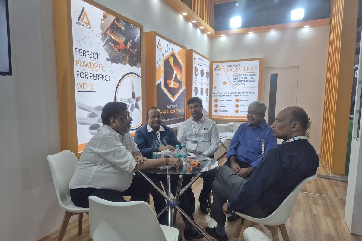 AIM Alloys at India Essen Welding & Cutting 2024, Mumbai — photograph 3